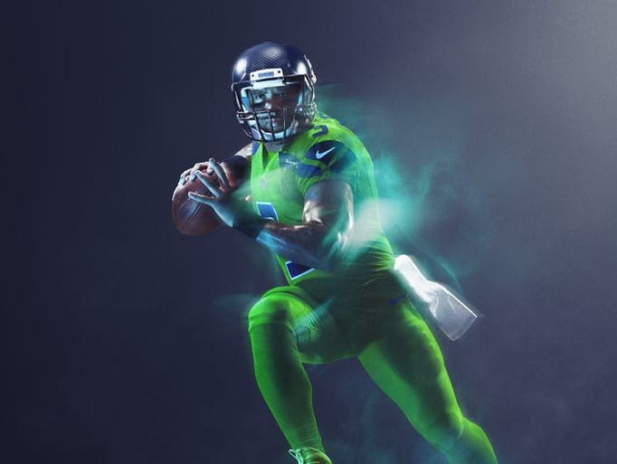 Nfl color rush jerseys quiz